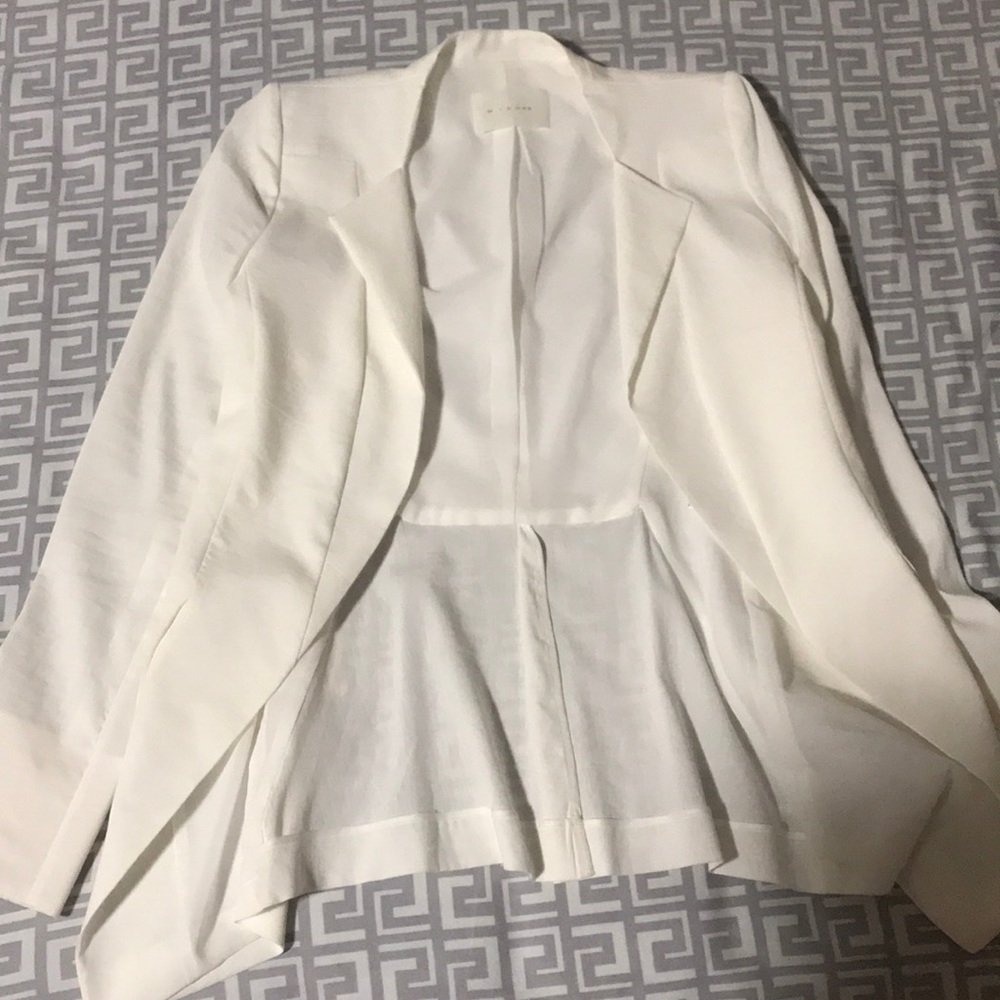 White blazer